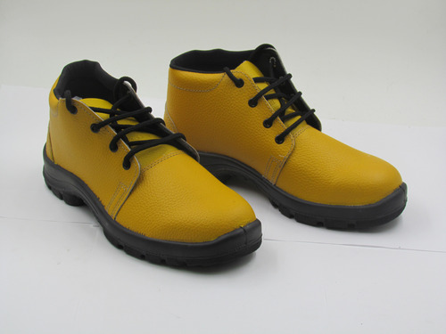 Botin Amarillo Con Puntera Acero Marca V-seg Talle N° 44