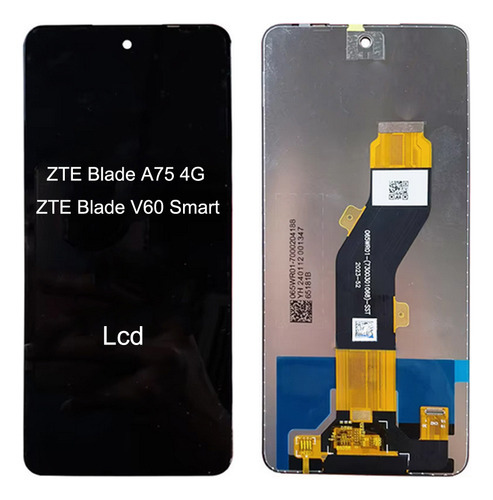 Zc Compatible Pantalla Lcd Para Zte Blade A75 4g/v60 Smart