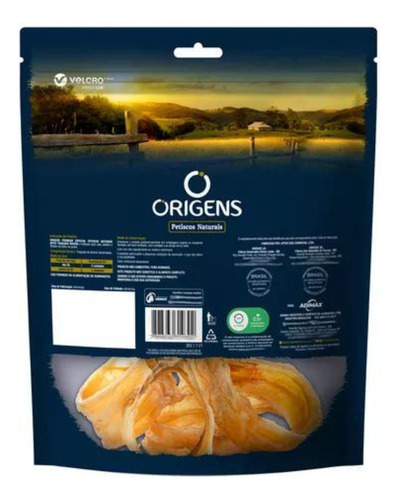 Origens Petiscos Para Cães Bites Traqueia Bovina 250g