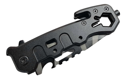 Navaja Táctica Plegable 9 Cm Hoja Corta Cinturones
