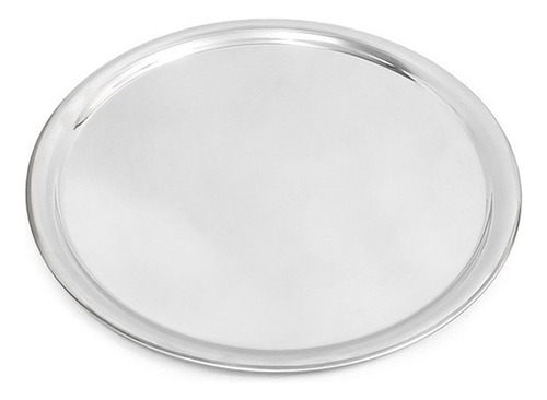 Bandeja Para Pizza Pizzera Acero Inoxidable 35 Cm