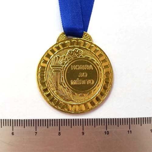 Lote Com 10 Medalhas Honra Ao Mérito 3,5 Cm