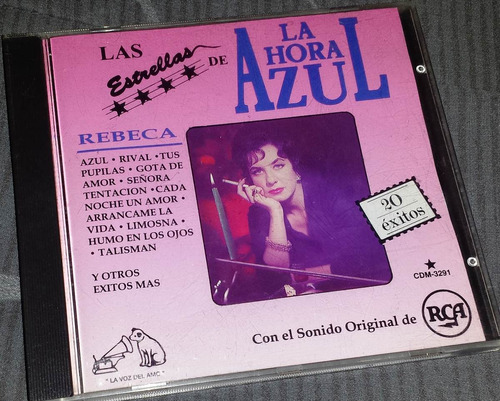 Cd Rebeca La Estrella De La Hora Azul 20 Exitos