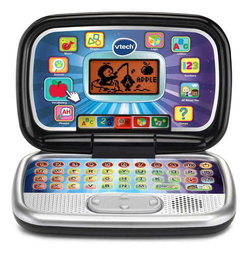 Laptop Preescolar Inteligente Vtech Play, Color Negro