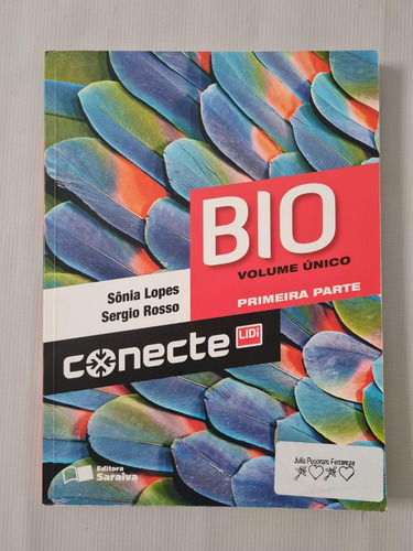 Livro, Kit(5), Box Conecte , Biologia Volume Único Com 5 Livros, Editora Saraiva (Usado)
