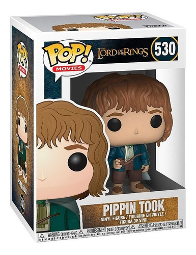 Boneco Funko Pop El señor de los anillos Pippin se llevó 530