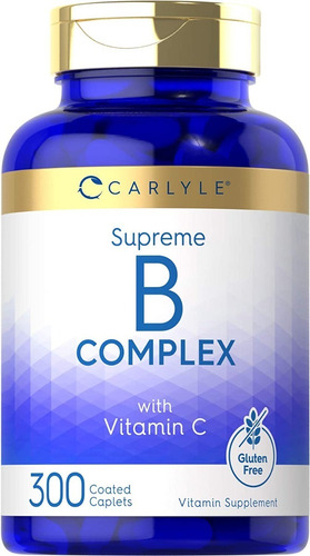 Vitamina B Complex Supreme Carlyle 300 Comprimidos