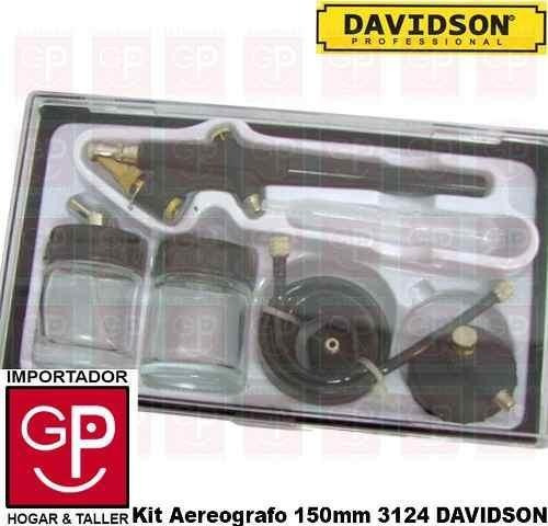 Kit Aerografo 6 Pz. Profesional  Davidson