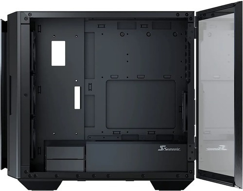 Gabinete Seasonic Syncro Q704 + Fuente Dgc 750w 80 Plus Gold Color Negro