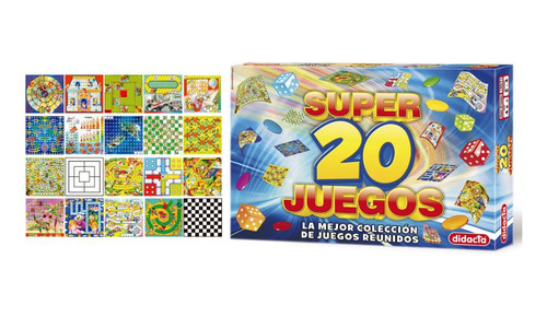 Súper 20 Juegos De Mesa Didacta Oferta