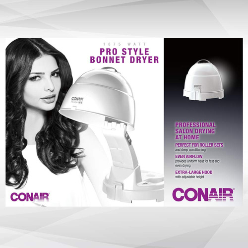Secador De Cabelo Conair Bonnet 1875w Pro Style Ionic Com Ca