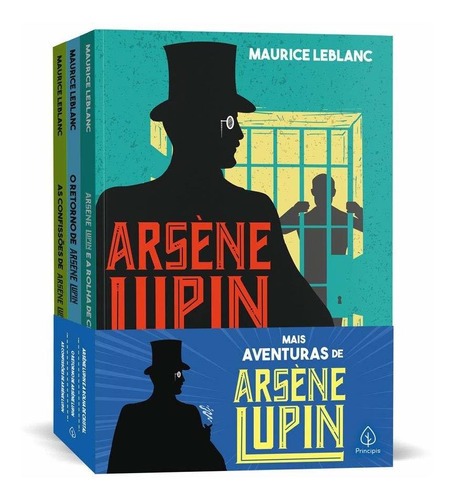Box Mais Aventuras De Arsène Lupin - Kit Com 3 Livros