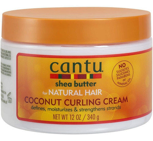 Crema Para Peinar Cantu Shea Butter Para Rizos 340g