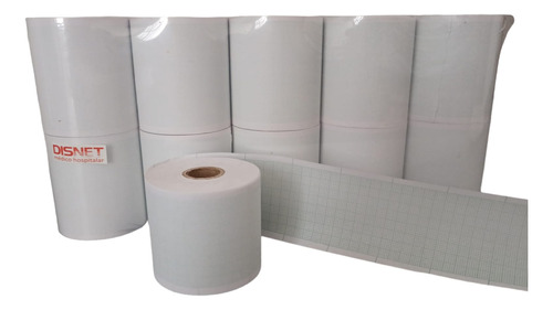 Papel Para Ecg Bobina 58x30 C/10 Unid 