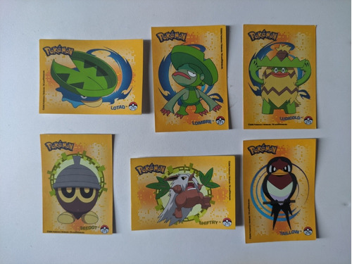 Estampa Mexicana Pokémon Álbum Premium Salo 2007 Página 40