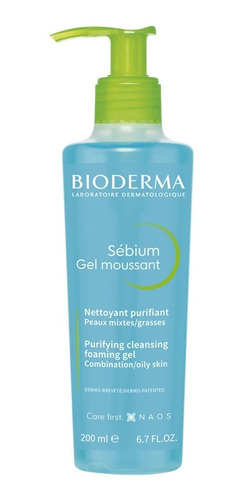 Limpiador Bioderma Sébium Gel Moussant 200ml