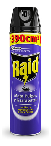 Insecticida Mata Pulgas Y Garrapatas 335g Raid