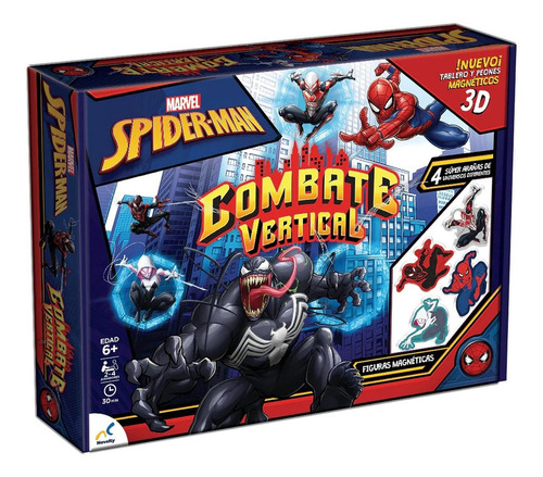 Juego De Mesa Combate Vertical Spiderman Jca-2880 Novelty®