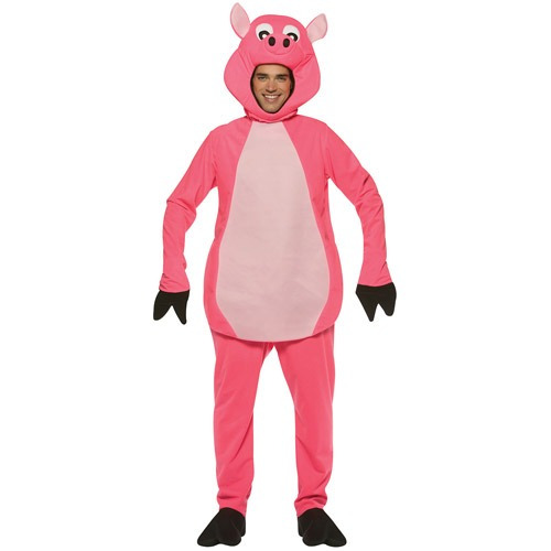 Disfraz De Cerdo Para Adulto Talla Única Halloween