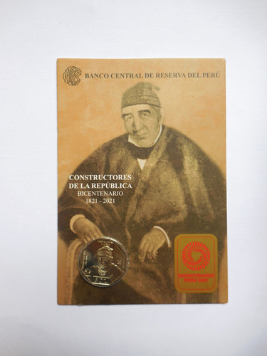 Moneda Constructores De La Republica - José Manuel Valdes