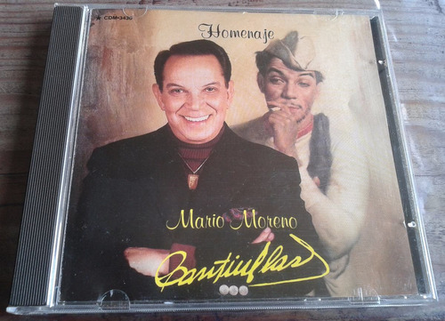 Homenaje A Mario Moreno Cantinflas Cd Rarisimo Mexico 1993