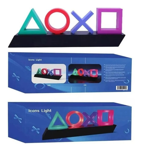 Lampara Icons Light Icono Playstation Ps Ps 3 Ps 4nerw Psss5 (Reacondicionado)