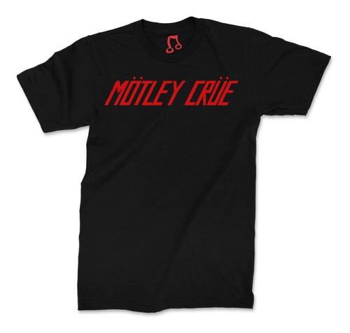 Playera Logo Motley Crüe 1981 - 1983