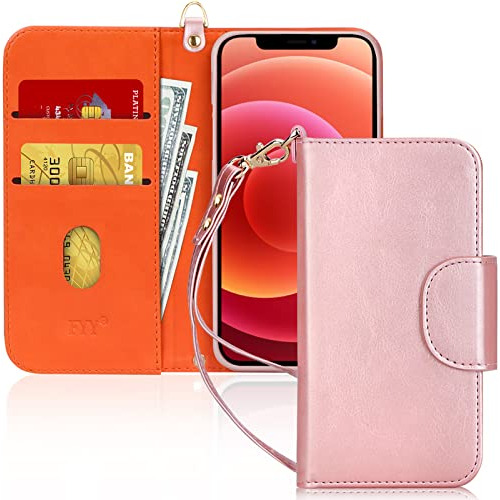 Funda Para iPhone 12 Mini 5g 5.4 Pulgada Rosa Dorado Luxu-02