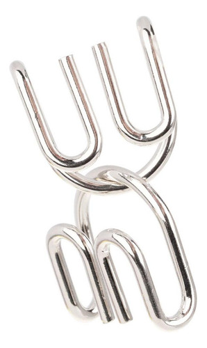 24 Piezas Anillo Chino Puzzle Artesanías De Metal Juguetes
