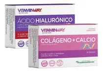 Comprar Acido Hialurónico Con Q10 + Nutri Colageno + Calcio - Combo