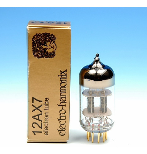 Imagem 1 de 3 de Valvula 12ax7 Gold Pin Russian Electro Harmonix - Ehx