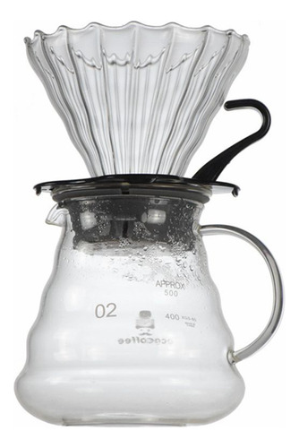 Set De Cafetera Portátil V60 De 7 Piezas Con Bolsa De Viaje
