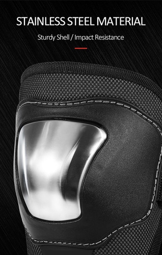 Kit Rodilleras Protecciones Rodillas Moto Motociclista