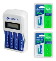 Comprar Cargador De Pilas + 4 Pilas Aa + 2 Pilas Aaa Volteck