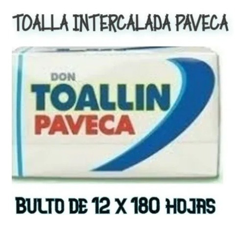 Toallas Intercaladas Brilux Bulto De 12 Paquetesx180 Hojas