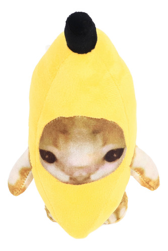 Juguete De Peluche Con Forma De Banana Cat, Multiusos, Diver