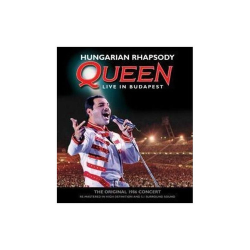 Queen Hungarian Rhapsody Live In Buda Importado Bluray Nuevo