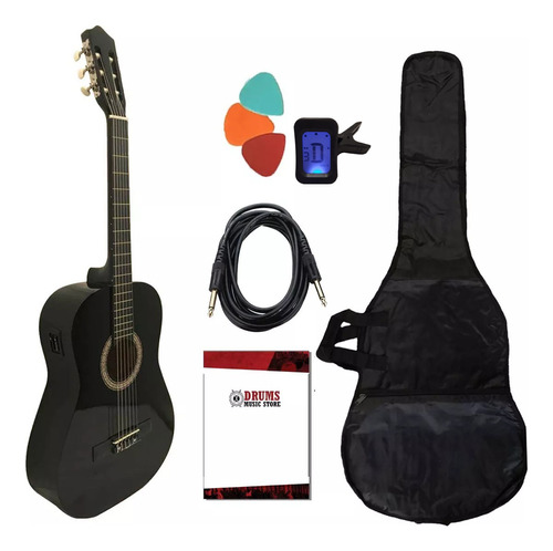 Guitarra Criolla Rómulo García Cg100 Sb + Funda + Afinador 