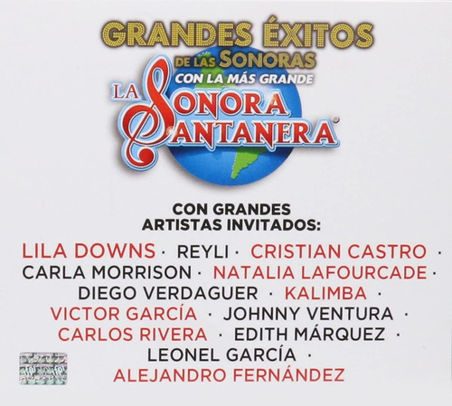Sonora Santanera - Grandes Exitos - Cd + Dvd Versión del álbum Estándar
