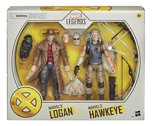 X-men 20th Anniversary Marvel Legends Old Man Logan & Hawkey