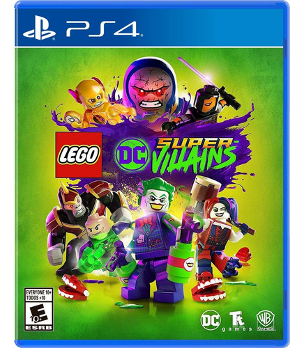 Imagen 1 de 7 de Lego Dc Super Villains Formato Físico Ps4 Original