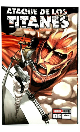 Shingeki No Kyojin Attack On Titan Tomo N. 1 Manga Español