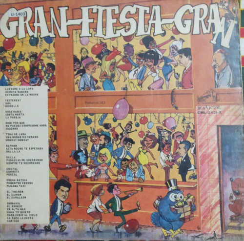 Solo La Caratula De Gran Fiesta Gran(xx1251