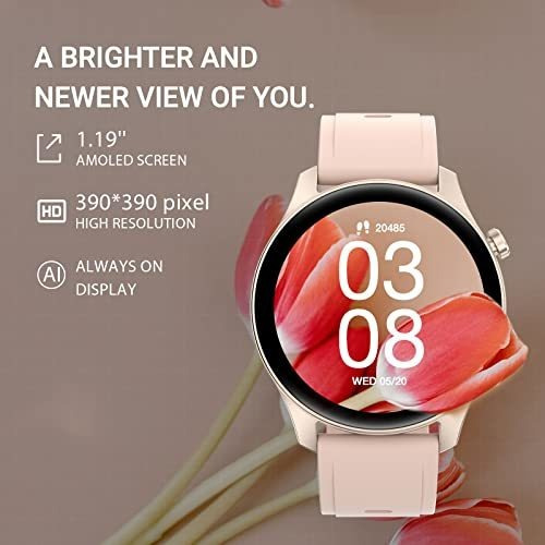 Imagen 2 de 5 de Smart Watch 1.2 Amoled Para Telefonos Android Y iPhone