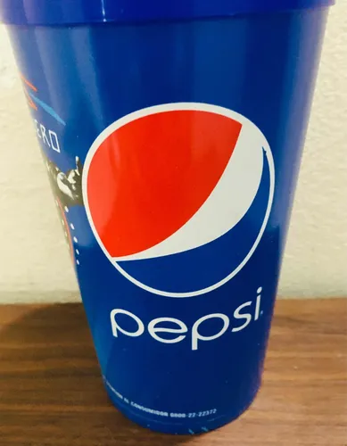 Vaso Gigante Pepsi - Aguero - Plastico!!! - Unico - (Usado)