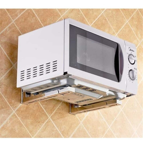 Imagen 4 de 4 de Soporte Microondas Telescópico Acero Inoxidable Rey Ofertas