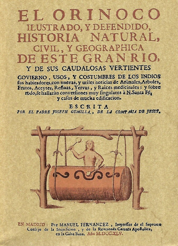 Libro El Orinoco Ilustrado Y Defendido