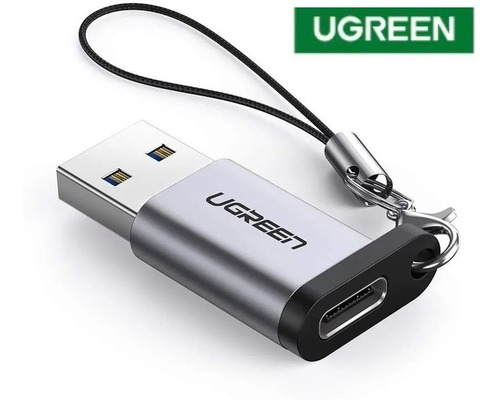 Adaptador Tipo C Hembra A Usb 3.0 3.1 Macho 5 Gbps Ugreen