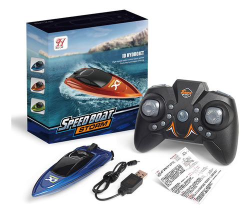 Regalo De Lancha Rápida De Alta Velocidad Rc Speedboat De 2.