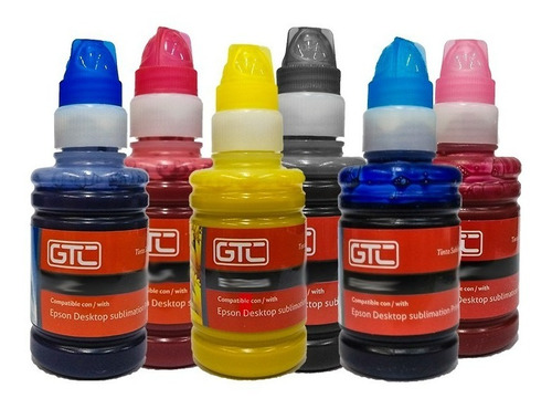 Tinta De Sublimación Alternativa Gtc Para Epson 100ml